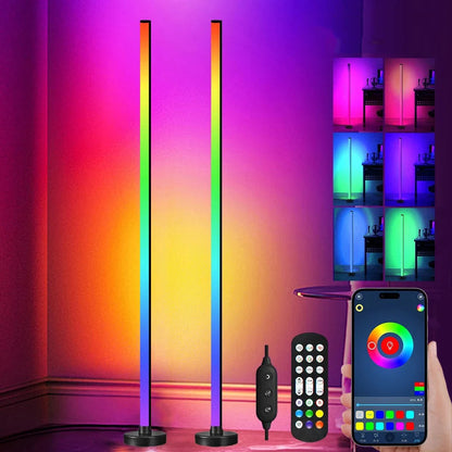 Smart Adjustable RGB LED Floor Lamp