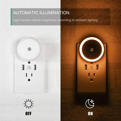 Smart LED Night Light Plug-In