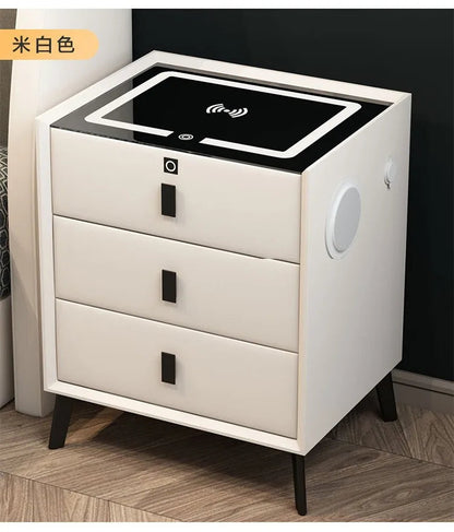 Smart Solid Wood Bedside Table