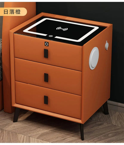 Smart Solid Wood Bedside Table