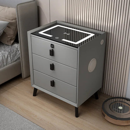 Smart Solid Wood Bedside Table