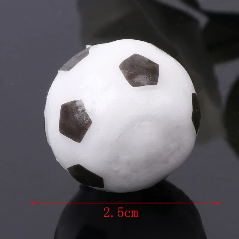 Soccer Ball Birthday Cake Candles