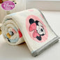 Soft Coral Fleece Cartoon Blanket