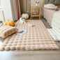 Soft Fluffy Faux Rabbit Area Rug