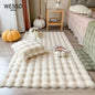 Soft Fluffy Faux Rabbit Area Rug