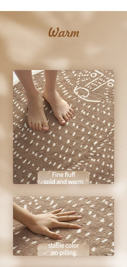 Soft Plush Animal Carpet Rug