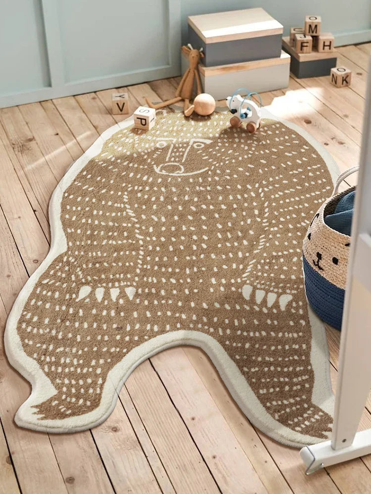 Soft Plush Animal Carpet Rug