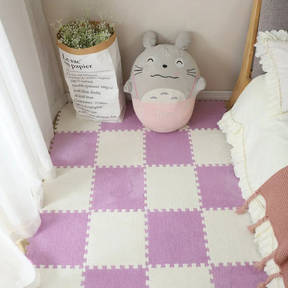 Soft Plush Baby Play Mat Tiles