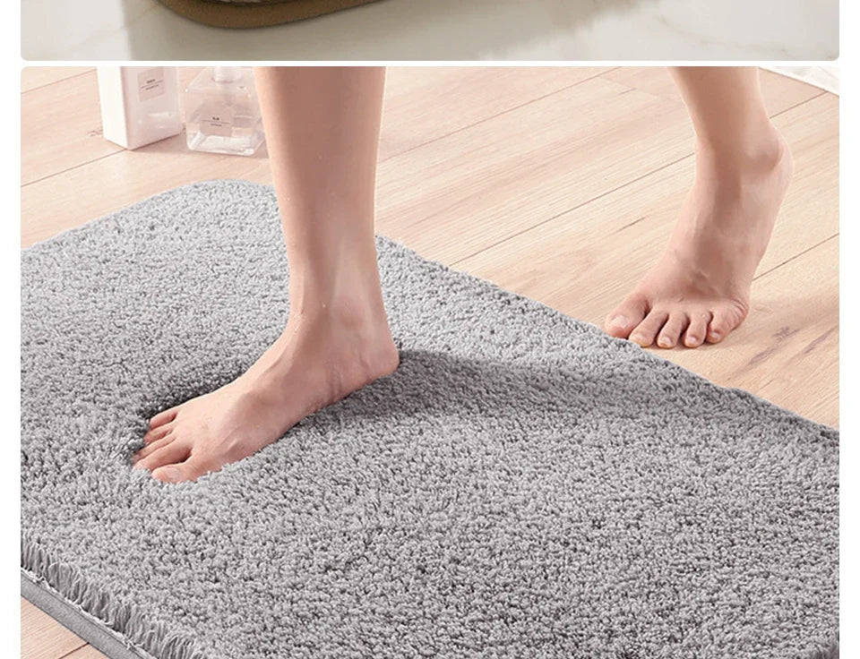 Soft Plush Non-Slip Bathroom Rug