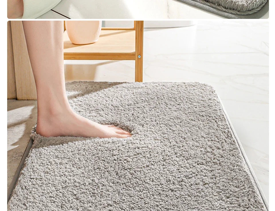 Soft Plush Non-Slip Bathroom Rug