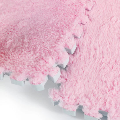 Soft Plush Pink EVA Foam Mat