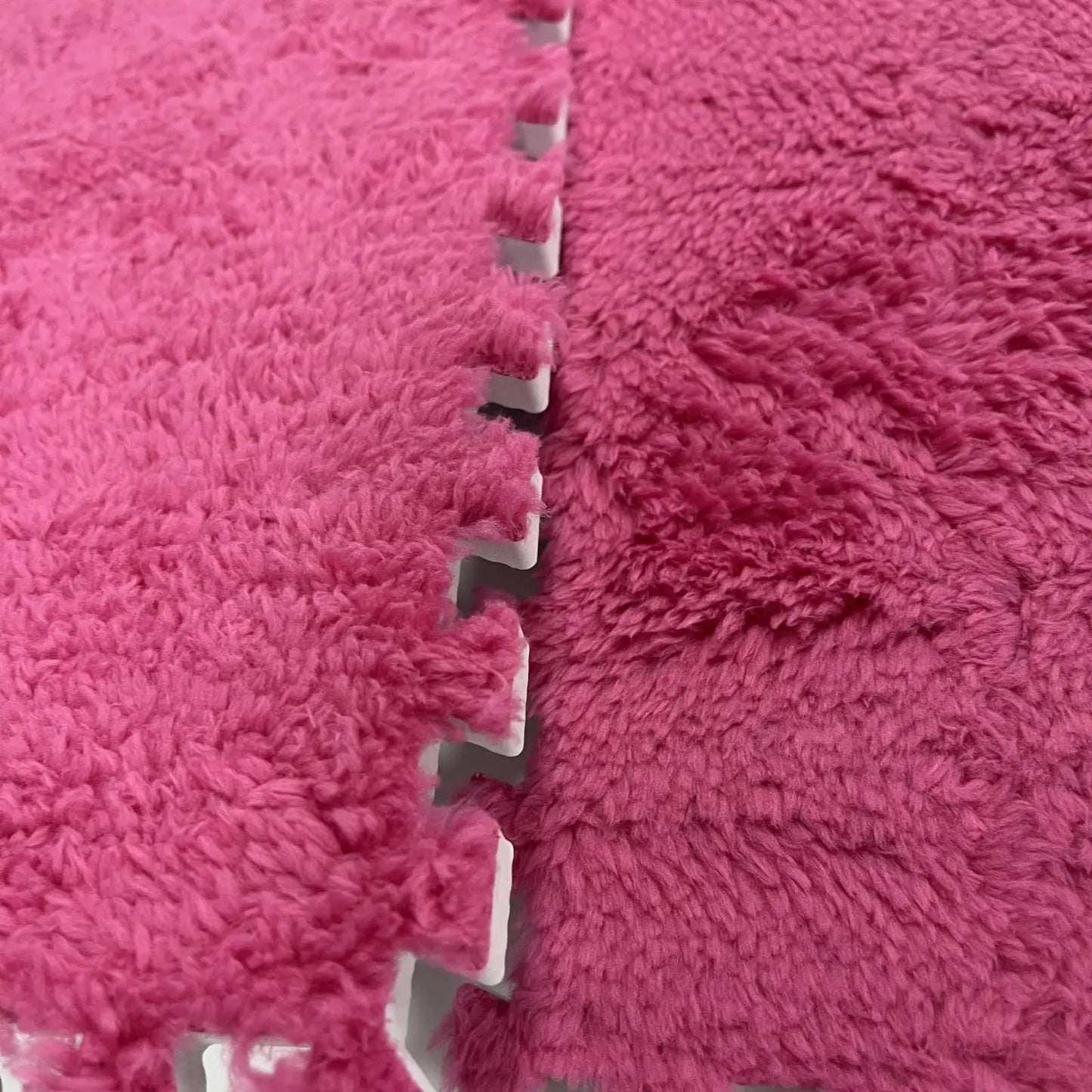 Soft Plush Pink EVA Foam Mat