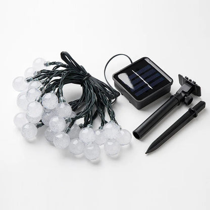 Solar 30 LED String Lights Outdoor