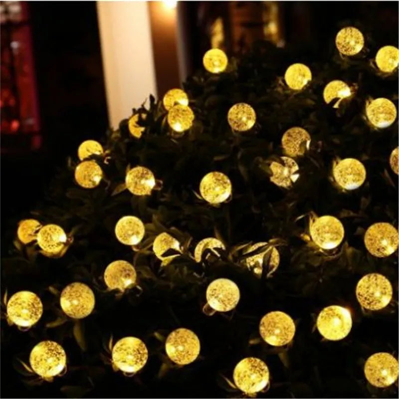 Solar 30 LED String Lights Outdoor