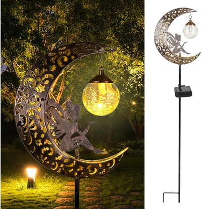 Solar Fairy Moon Garden Light