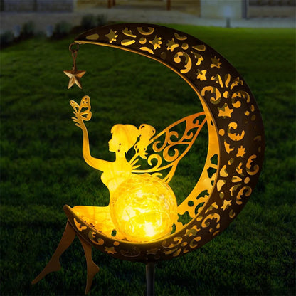 Solar Fairy Moon Garden Light