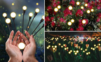 Solar Firefly Garden LED Lights