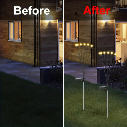 Solar Firefly Garden LED Lights