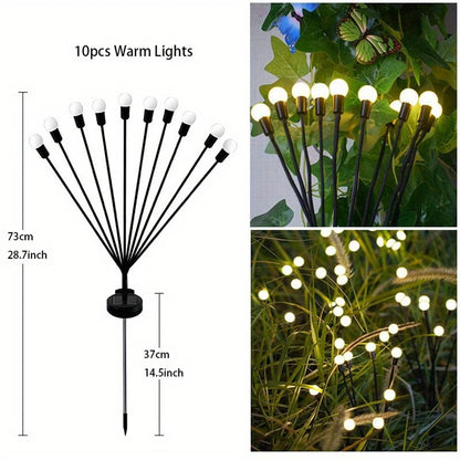 Solar Firefly Garden LED Lights