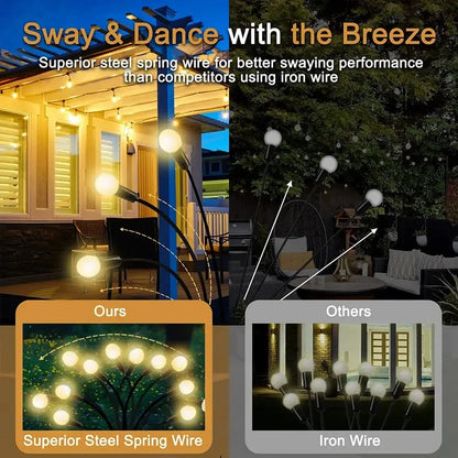 Solar Firefly Lamp - 70cm Waterproof