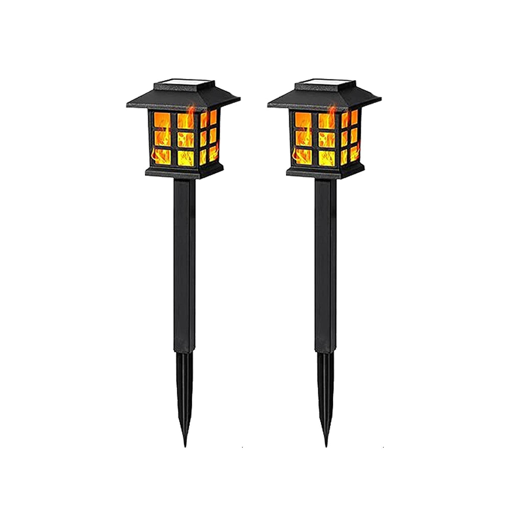 Solar Flame Torch Light - 10 LEDs