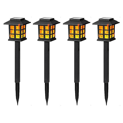 Solar Flame Torch Light - 10 LEDs