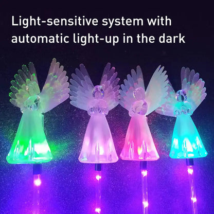 Solar Garden Angel Lights - Waterproof