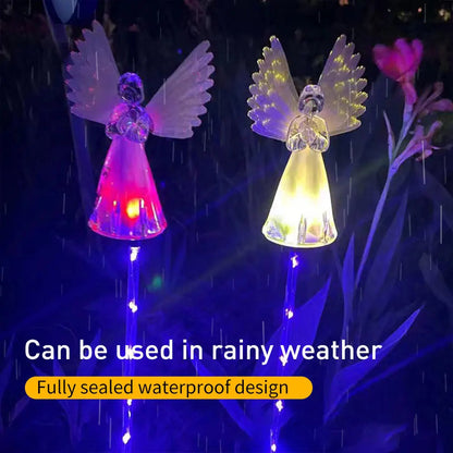 Solar Garden Angel Lights - Waterproof