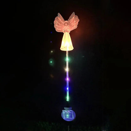 Solar Garden Angel Lights - Waterproof