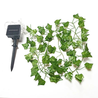 Solar Ivy String Fairy Lights 10m