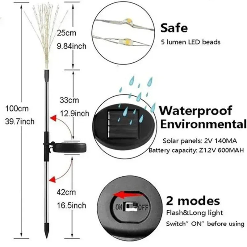 Solar LED Fairy Lights 30M Decor