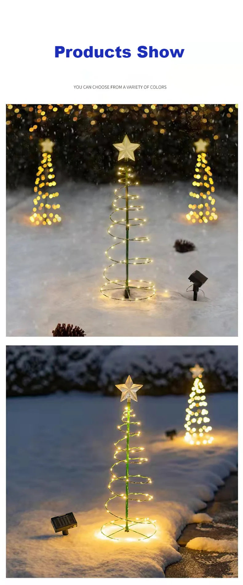 Solar LED Garden Christmas Light