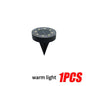 Solar LED Garden Disk Lights