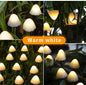 Solar LED Mushroom String Lights