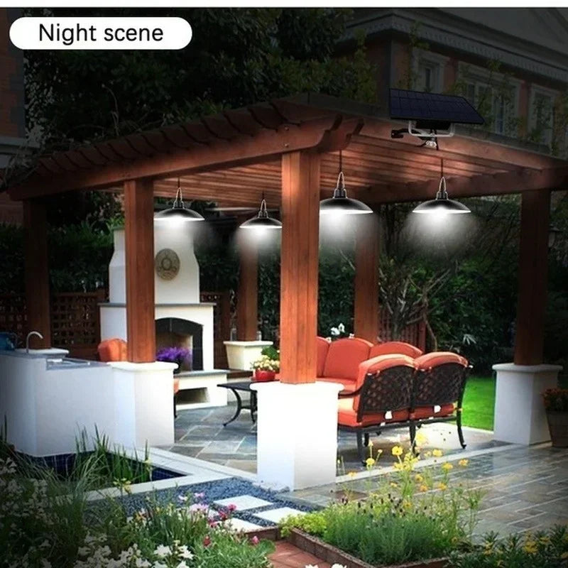 Solar LED Pendant Light Chandelier