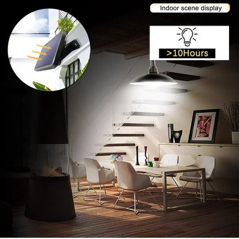 Solar LED Pendant Light Chandelier