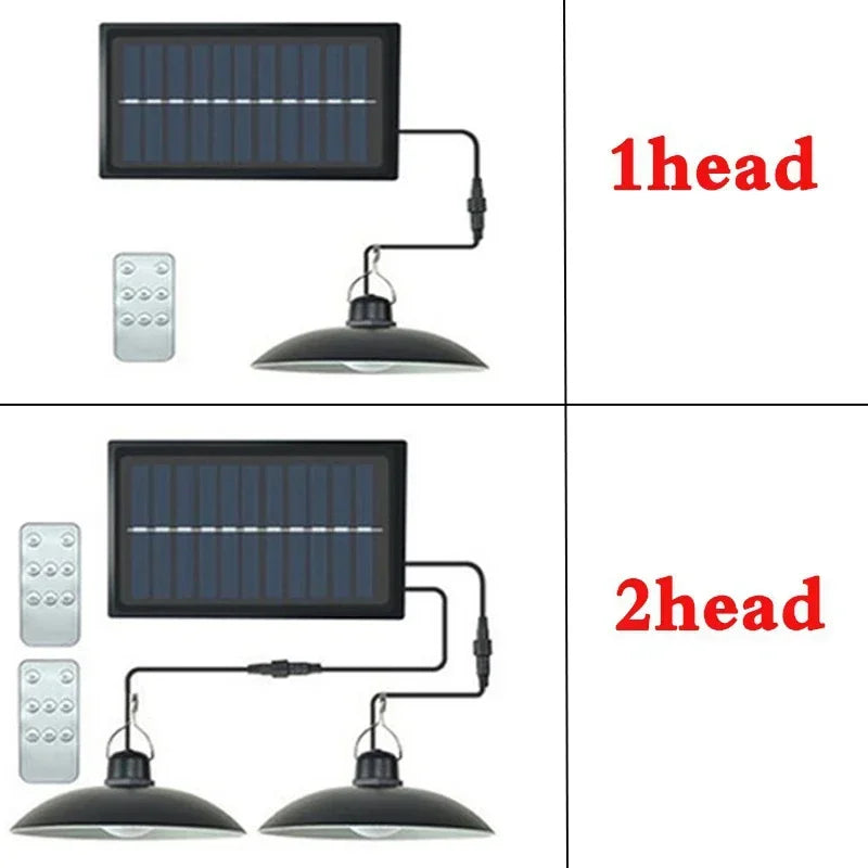 Solar LED Pendant Light Chandelier