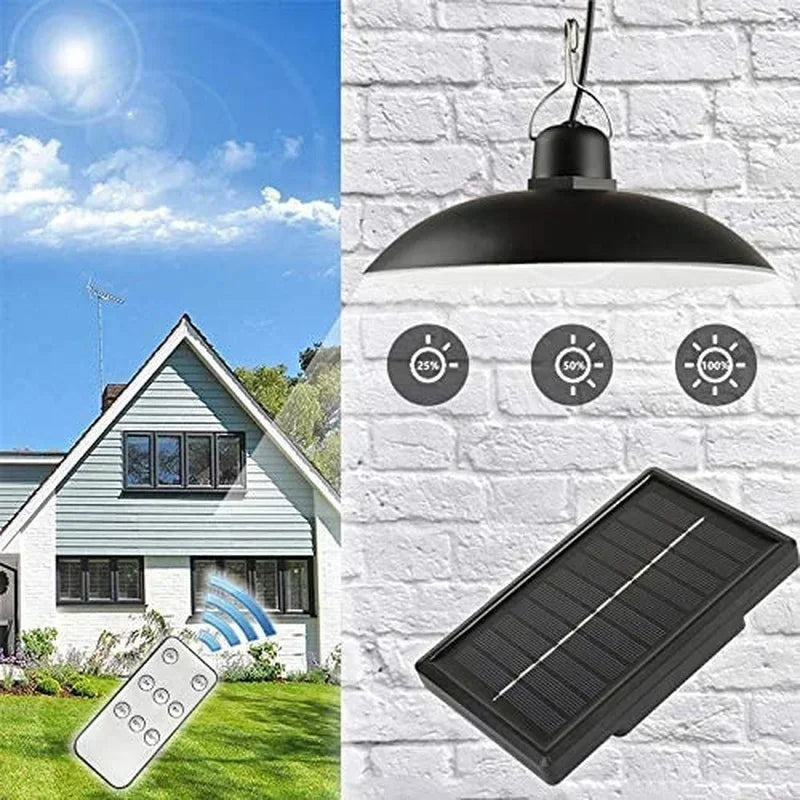 Solar LED Pendant Light Chandelier