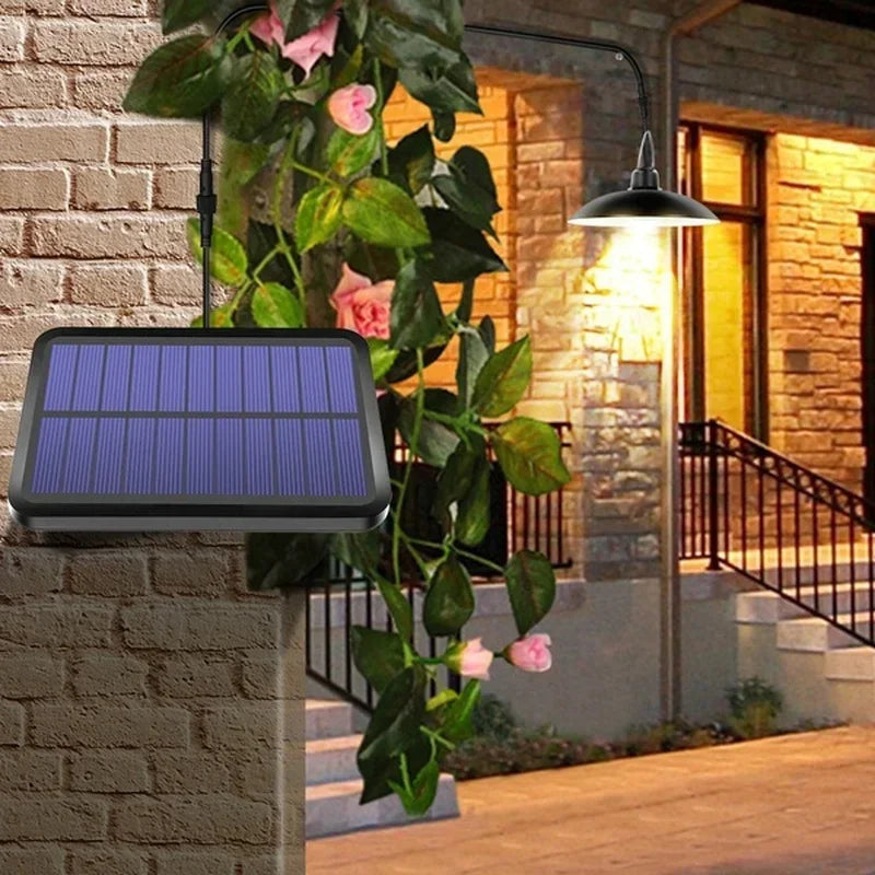 Solar LED Pendant Light Chandelier