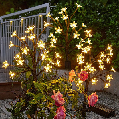 Solar LED RGB Flower Light