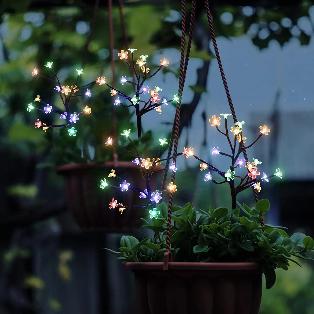 Solar LED RGB Flower Light