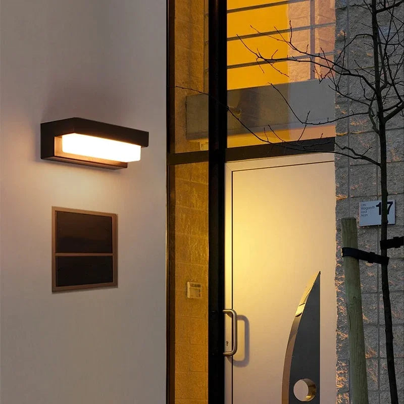 Solar LED Wall Lights - Waterproof