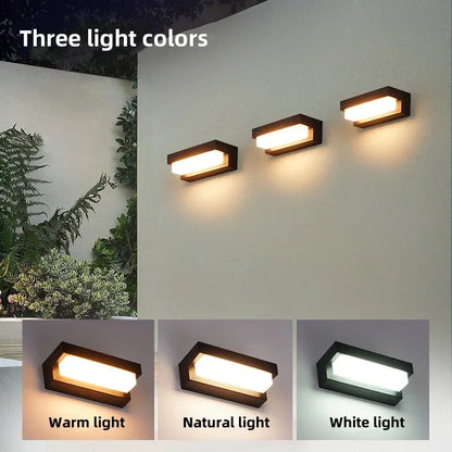 Solar LED Wall Lights - Waterproof