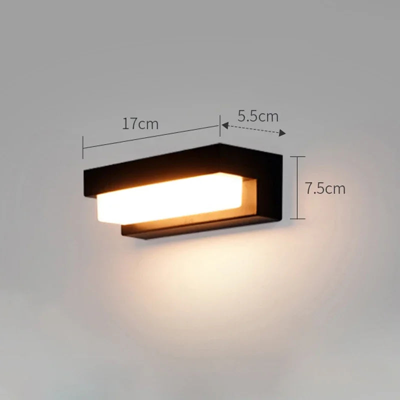 Solar LED Wall Lights - Waterproof