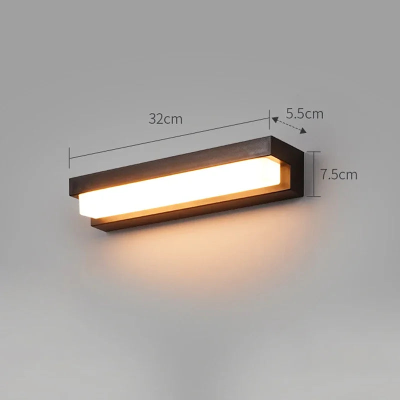 Solar LED Wall Lights - Waterproof