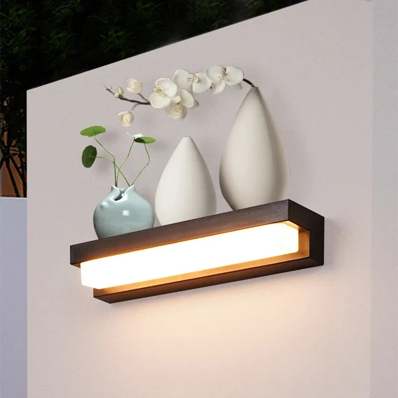 Solar LED Wall Lights - Waterproof