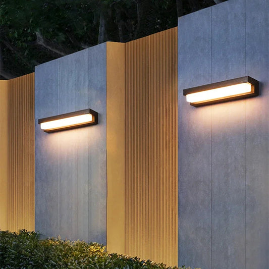 Solar LED Wall Lights - Waterproof