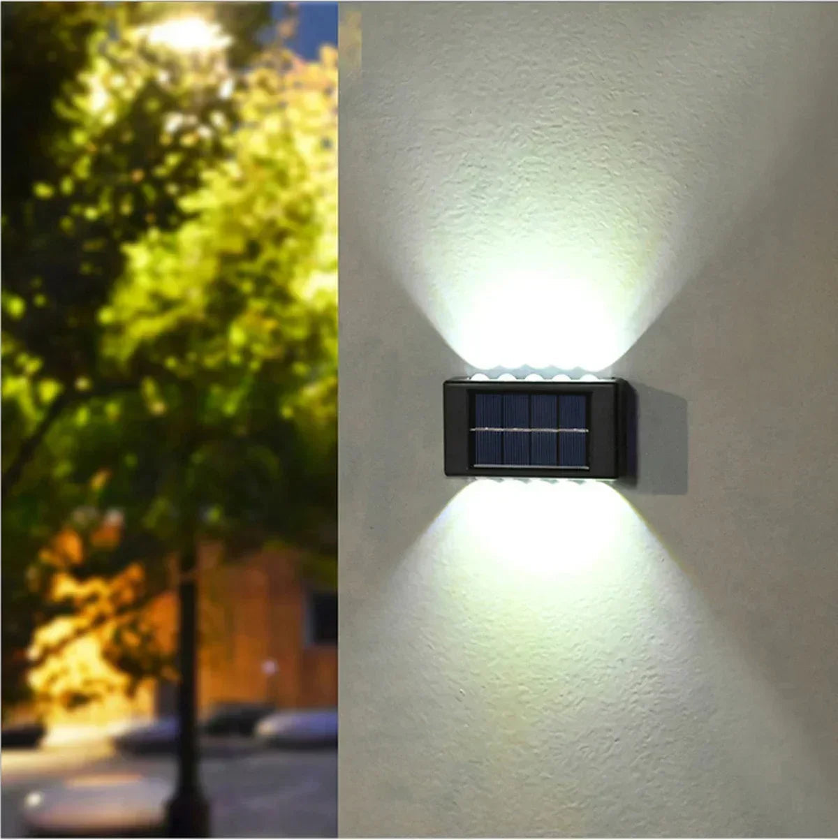 Solar LED Wall Lights for Outdoors