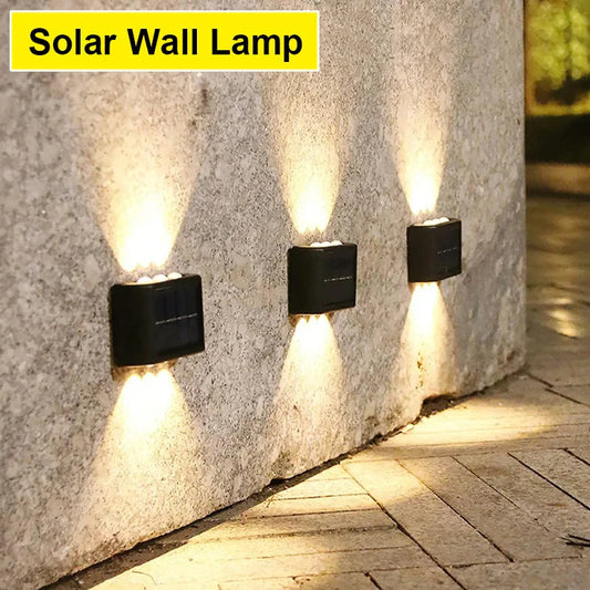 Solar LED Wall Lights for Outdoors