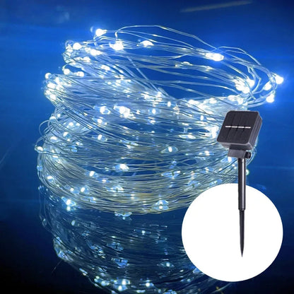 Solar LED Waterproof Fairy String Lights